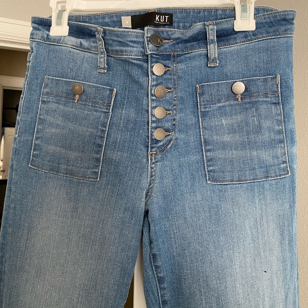 Kut from the Kloth Wide-Leg Jeans - Picture 2 of 6